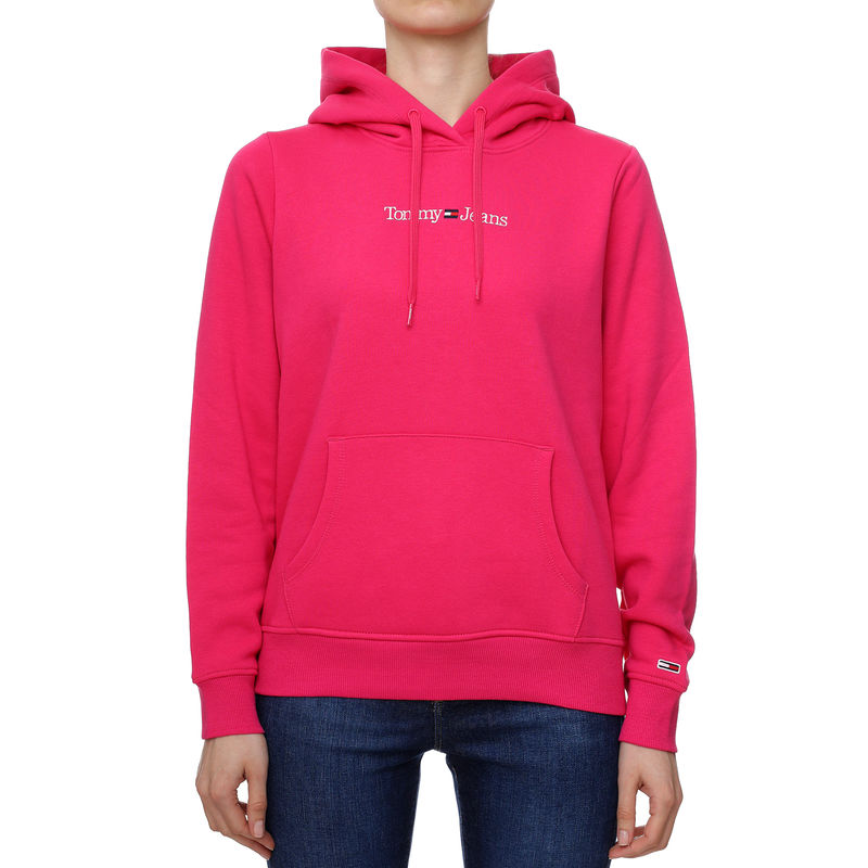 Ženski duks Tommy Hilfiger Regular Serif Linear Hoodie