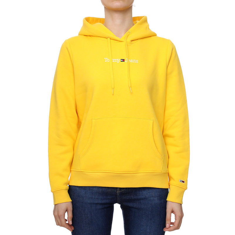 Ženski duks Tommy Hilfiger Regular Serif Linear Hoodie