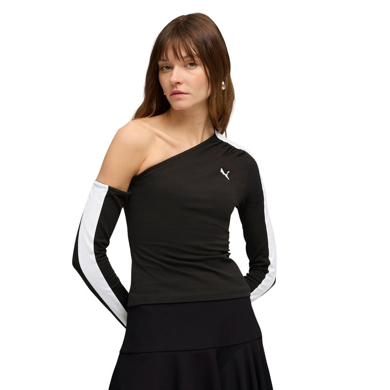 Ženski duks Puma T7 asymmetric longsleeve