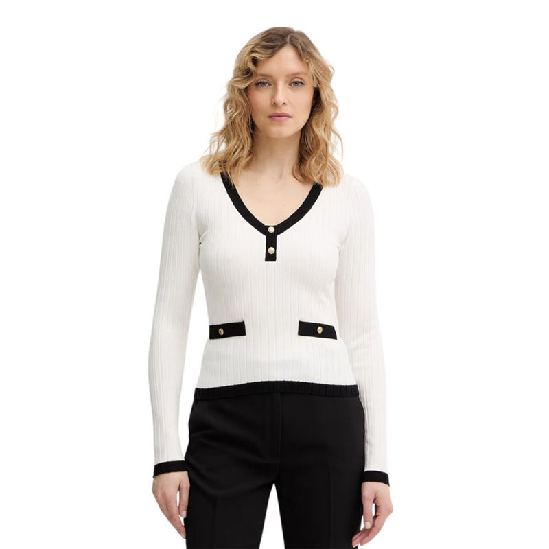 Ženski džemper Guess Ls vn laurel swtr