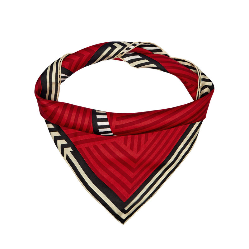 Ženska ešarpa Karl Lagerfeld K/Autograph Silk Scarf