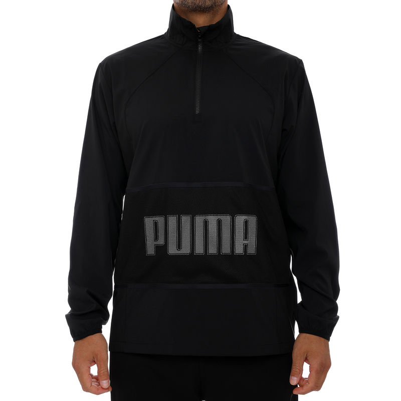 Muška prolećna jakna Puma TRAIN GRAPHIC WOVEN 1/2 ZIP JACKET