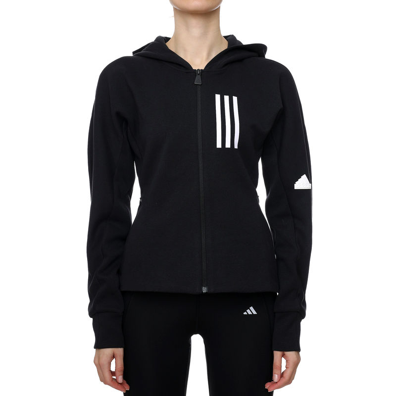 Ženski duks adidas W MV SL FZ HD