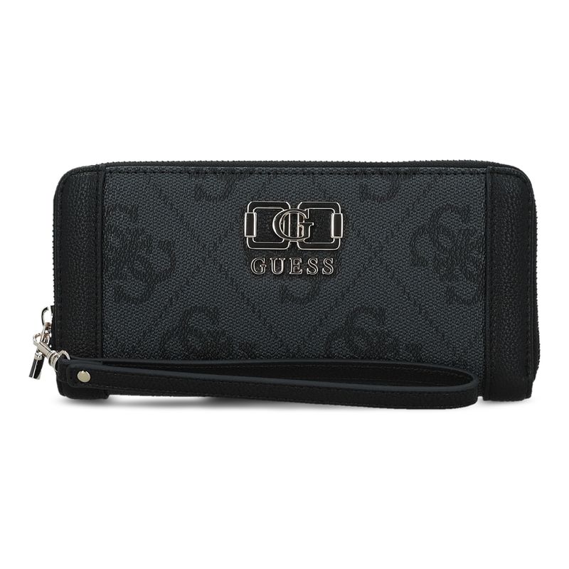 Ženski novčanik Guess Karnilla logo slg lrg zip arnd