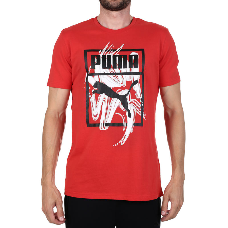 Muška majica Puma Graphic Box Brush Tee