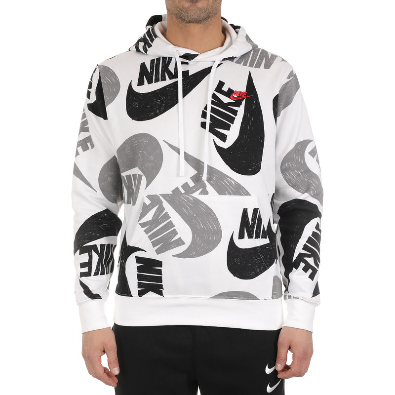 Muški duks Nike M NSW CLUB HOODIE PO BB AOP 1