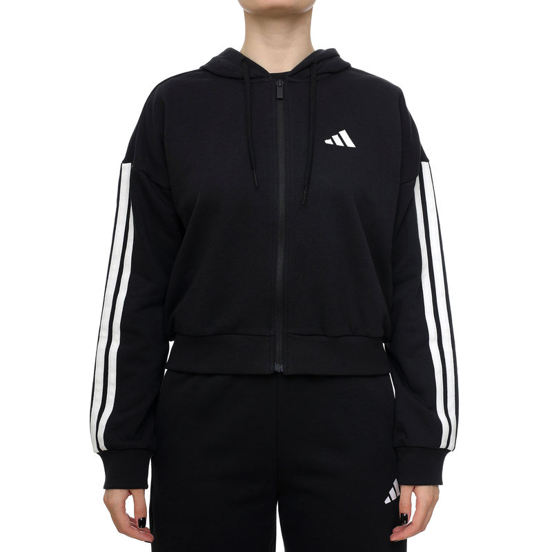 Ženski duks adidas W 3S Ft Fz Hd