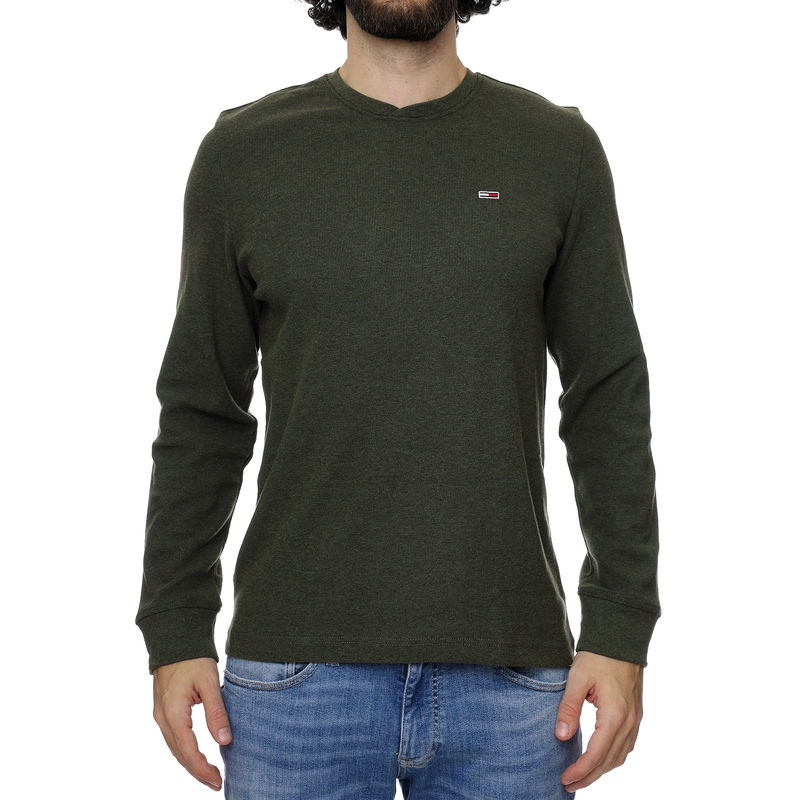 Muški duks Tommy Hilfiger Regular Rib LS Jasper Tee