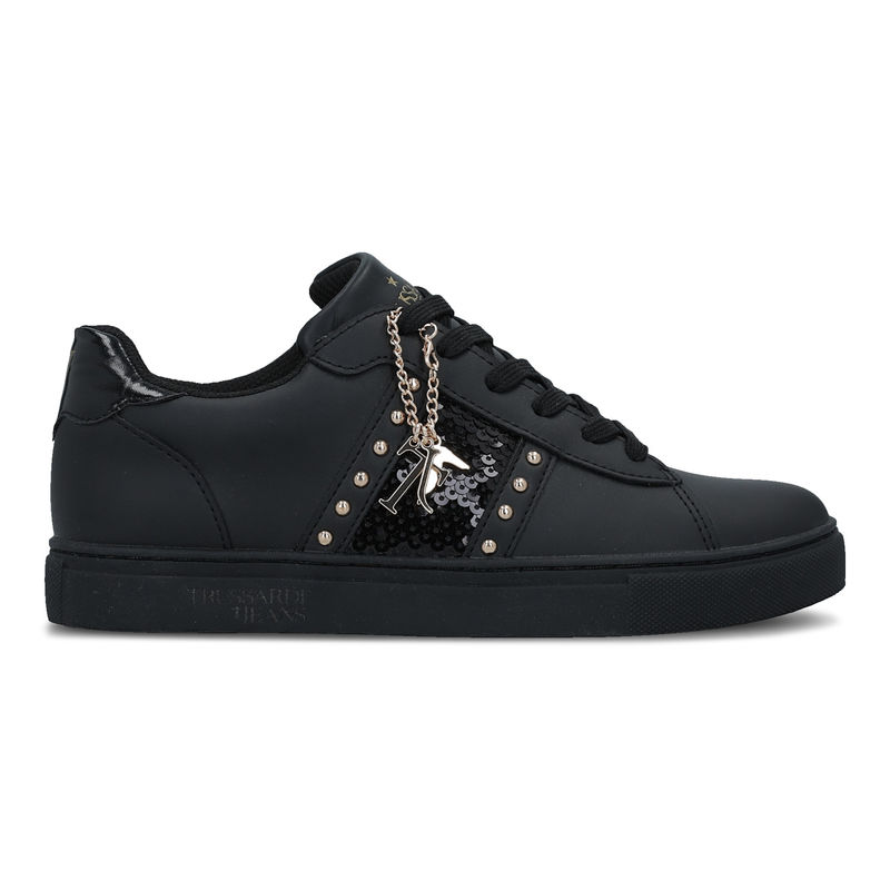 Ženske patike Trussardi SNEAKER ECOLEATHER/PAILLETTES/STUDS