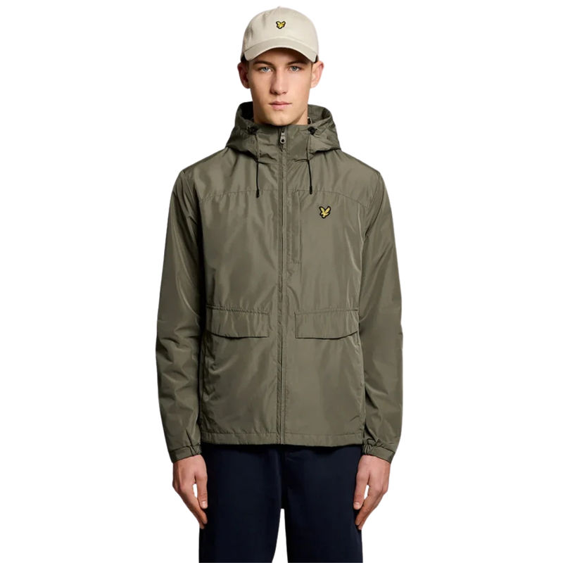 Muška jakna Lyle&Scott Lightweight hooded zip through jacket