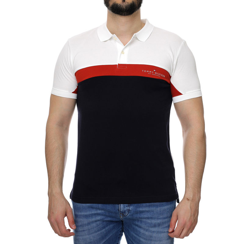 Muška majica Tommy Hilfiger COLORBLOCK LOGO REG POLO 0GY