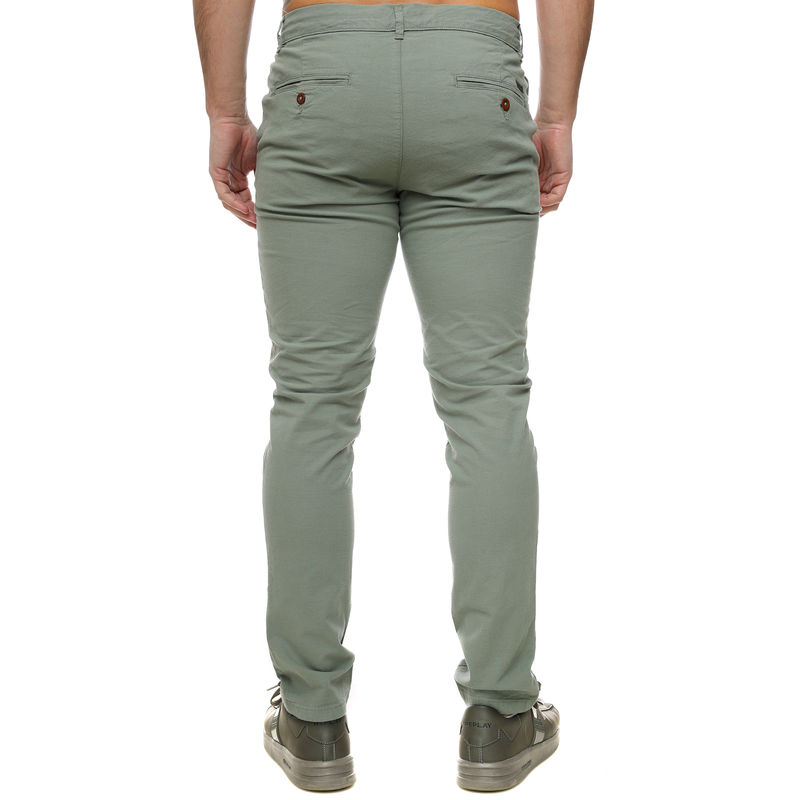 JACK & JONES Pantalone Chino Uomo Elasticizzato - Tinta Unita, Comfort Quotidiano