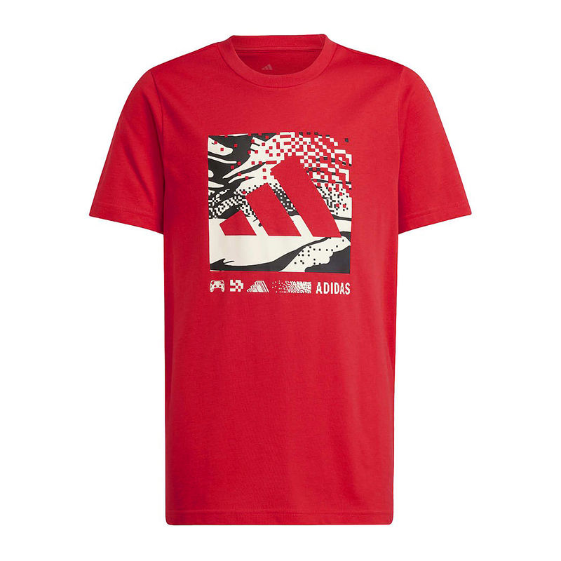 Dečija majica adidas J Camo Logo Tee