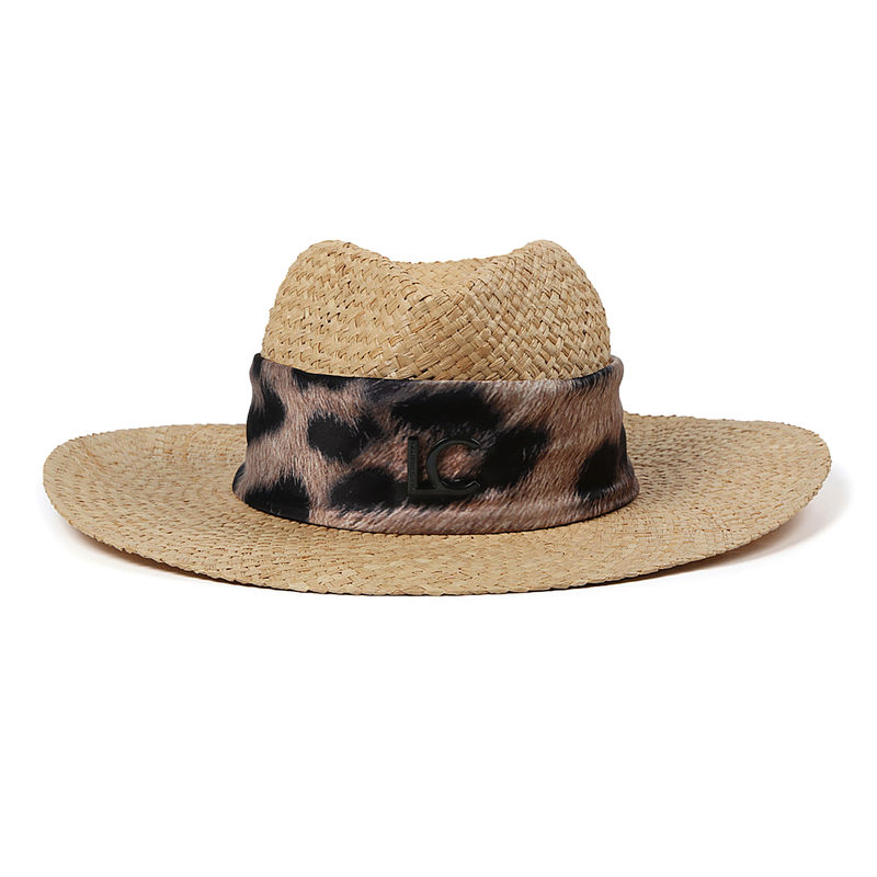Ženska fedora Lola Wide-Brimmed Hat With Scarf