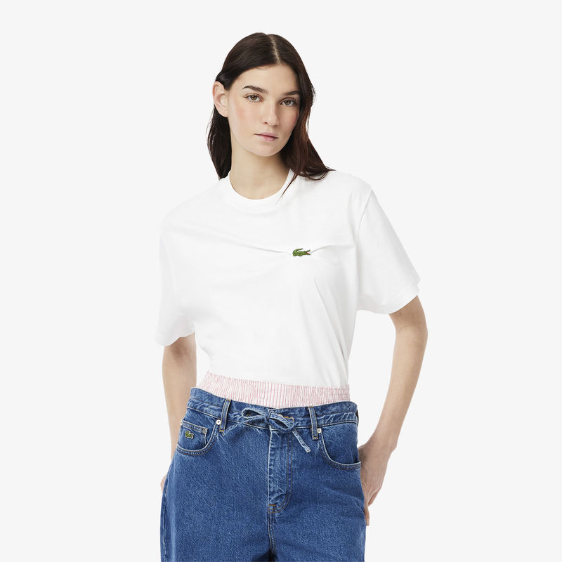 Ženska majica Lacoste Oversized fit