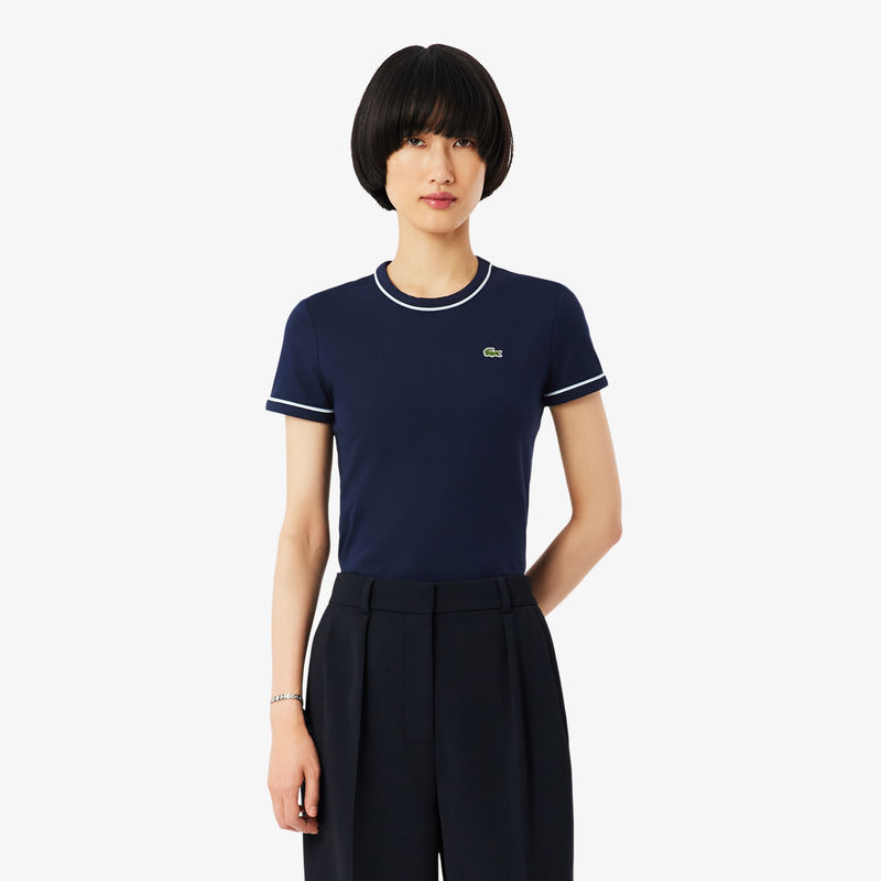Ženska majica Lacoste Slim fit