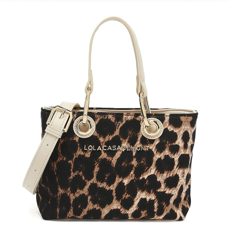 Ženska torba Lola Mini Animal Print Tote Bag