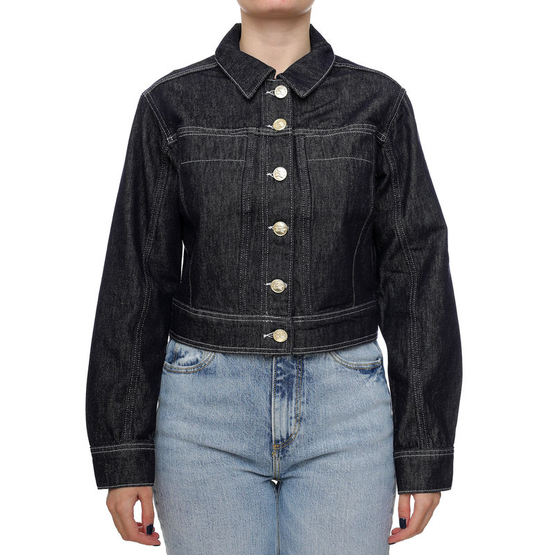 Ženska jakna Karl Lagerfeld Button Denim Jacket