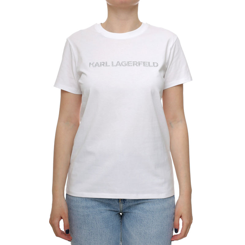 Ženska majica Karl Lagerfeld Commercial Logo T-Shirt