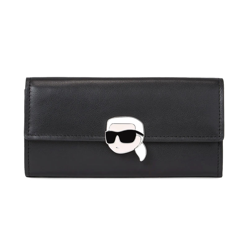 Ženski novčanik Karl Lagerfeld K/Ikonik 2.0 Leather Con Fl Wl