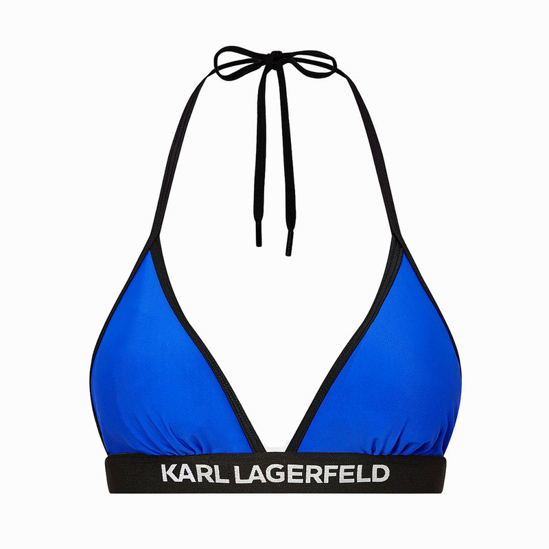 Ženski kupaći gornji deo Karl Lagerfeld Triangle