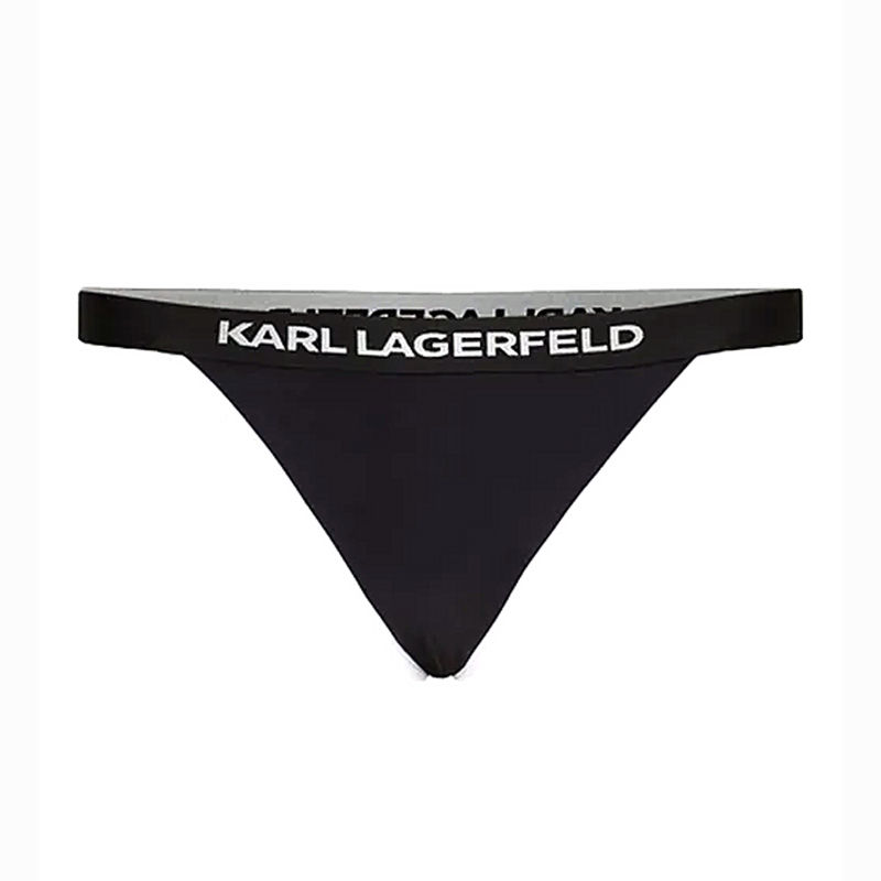 Ženski kupaći Karl Lagerfeld Bikini Bottoms W/ Logo Elastic