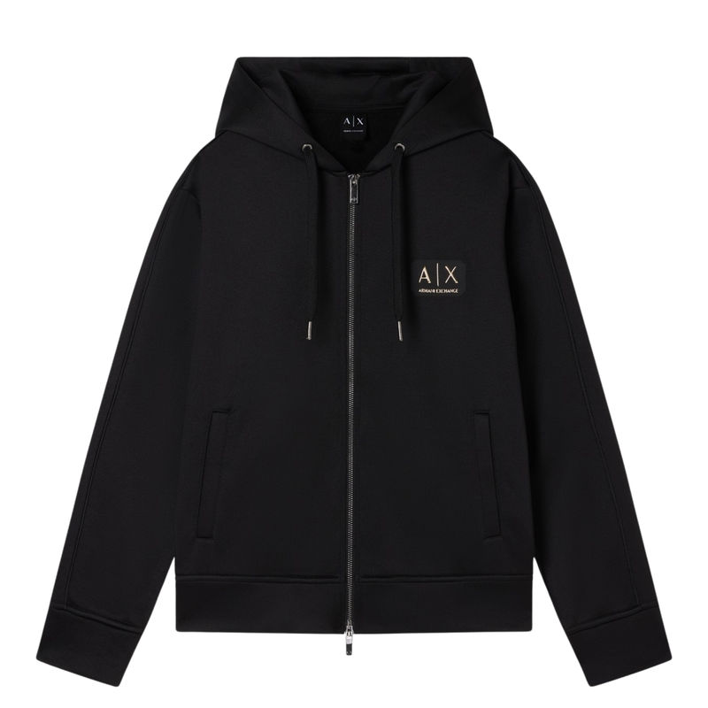 Muški duks sa zipom i kapuljačom Armani Exchange sweatshirt