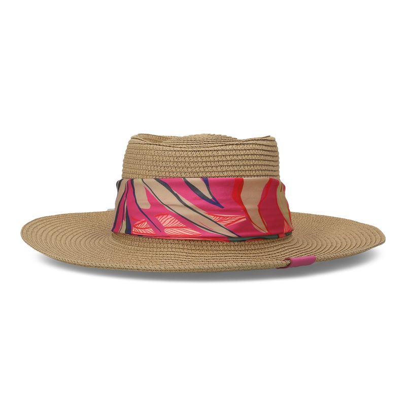 Ženska fedora Lola Raffia-Effect Hat With Bow