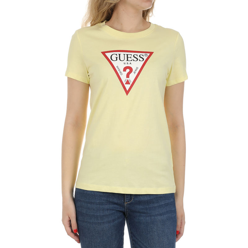 Ženska majica Guess SS CN TRIANGLE TEE