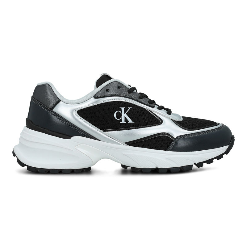 Ženske patike Calvin Klein Hike Runner Lace Up Mesh Mix Met