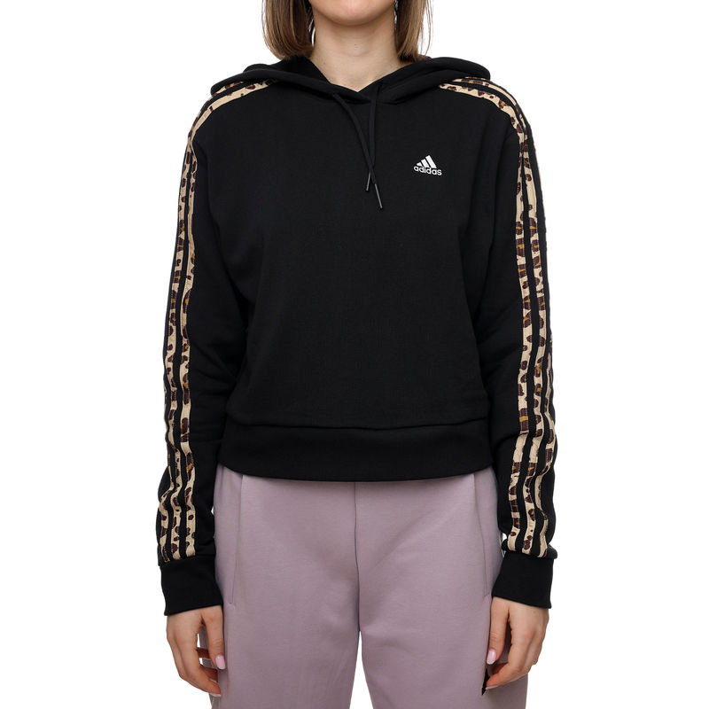 Ženski duks adidas Anml hd swt black/magbei