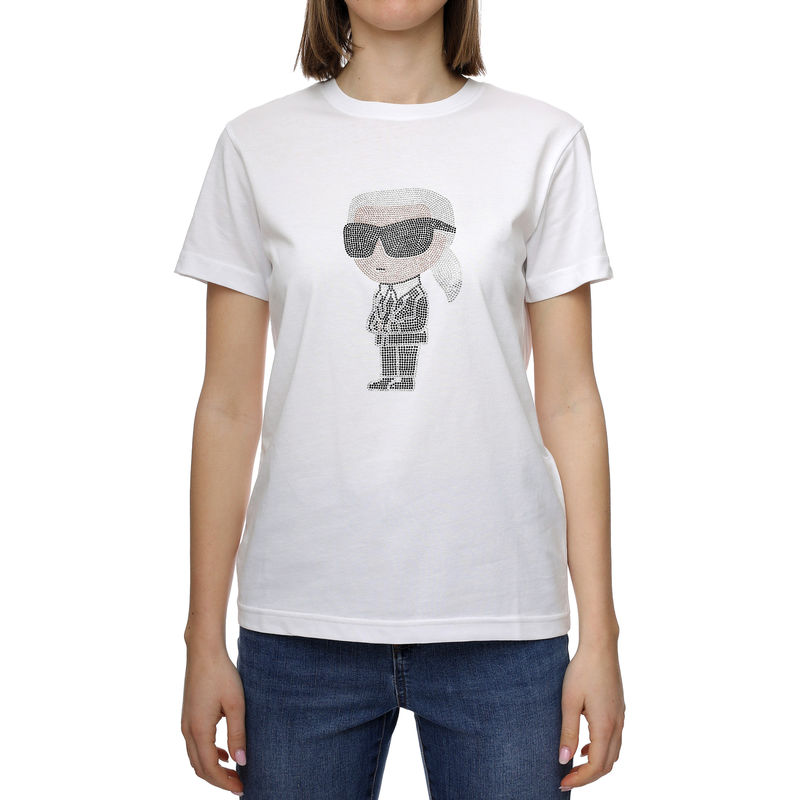Ženska majica Karl Lagerfeld Ikonik 2.0 Karl Rs T-Shirt