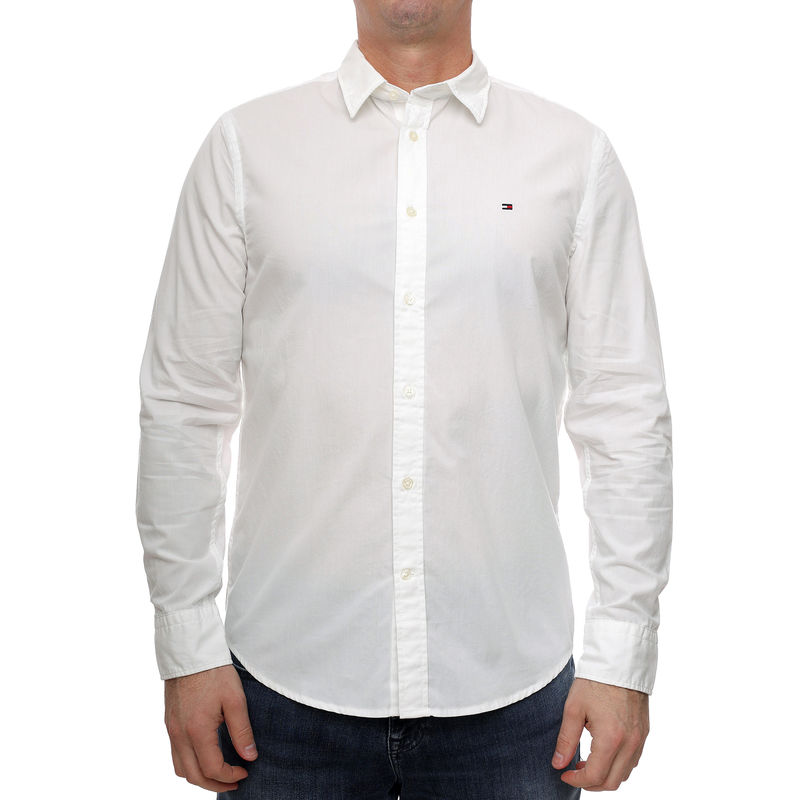 Muška košulja Tommy Hilfiger Flex Poplin Kent Collar Sf Shirt