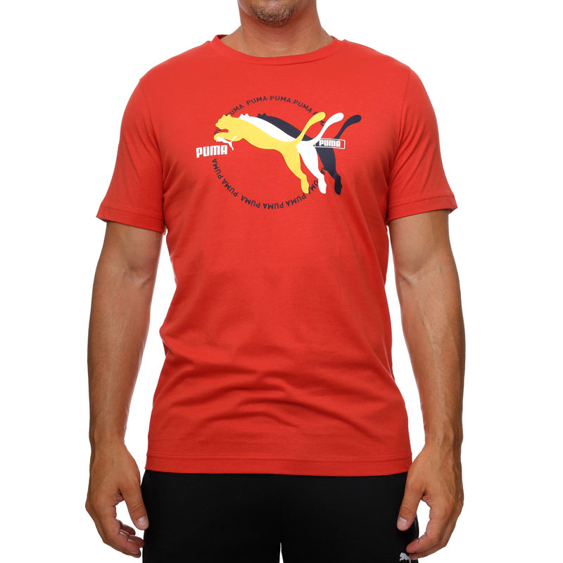 Muška majica Puma Graphics Multiple Cat Logo Tee