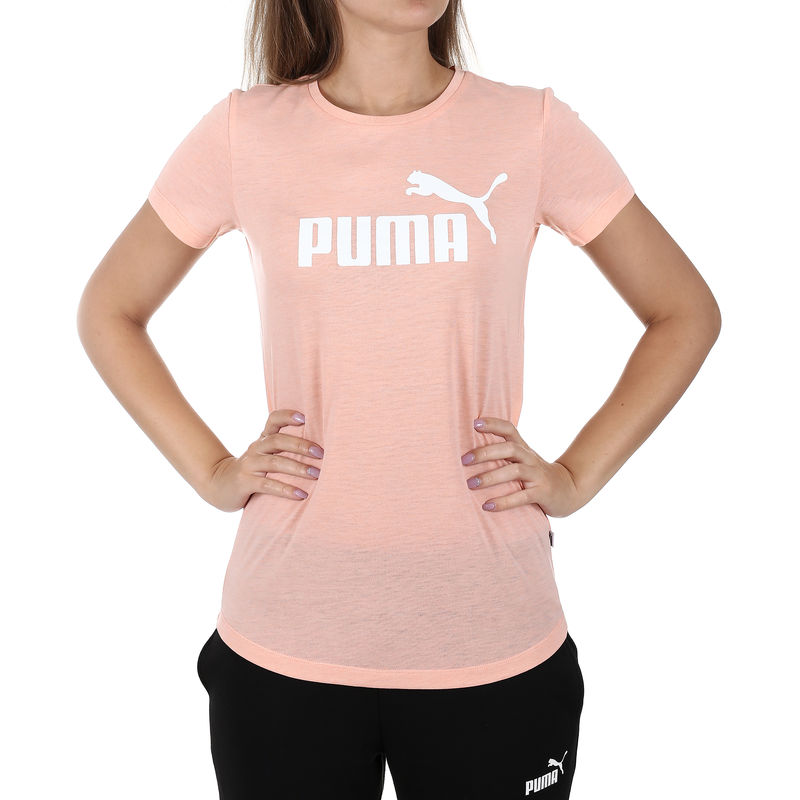 Ženska majica Puma ESS+ Logo Heather Tee