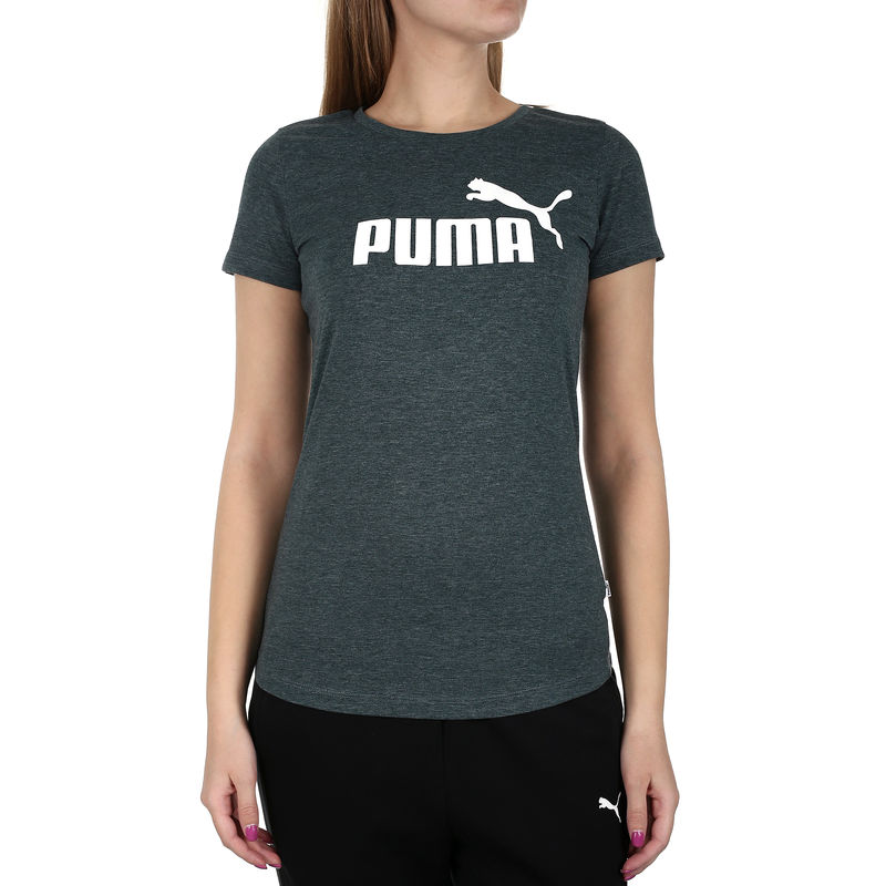 Ženska majica Puma ESS+ Logo Heather Tee
