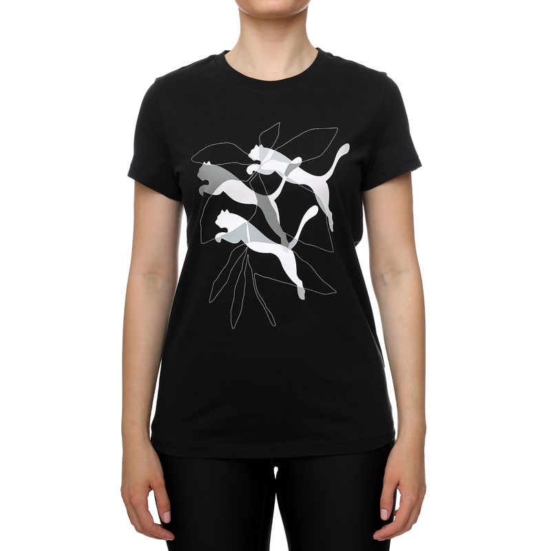 Ženska majica Puma Graphics Branded Leaf Tee