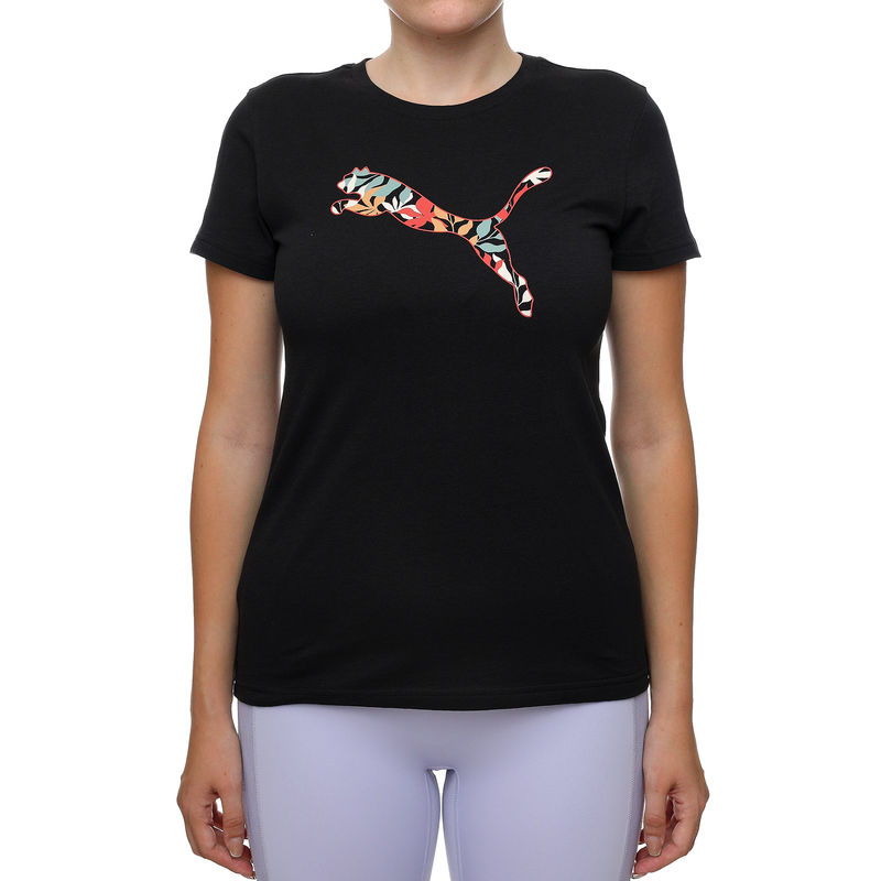 Ženska majica Puma Graphics Floral Cat Logo Tee