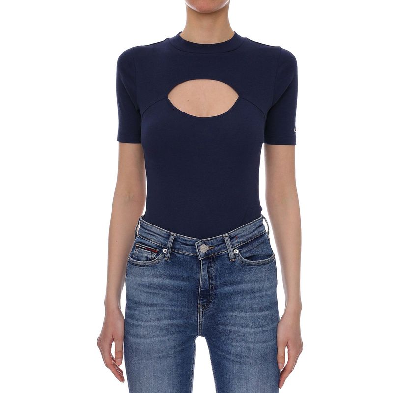 Ženska majica Tommy Hilfiger CUT OUT BODY