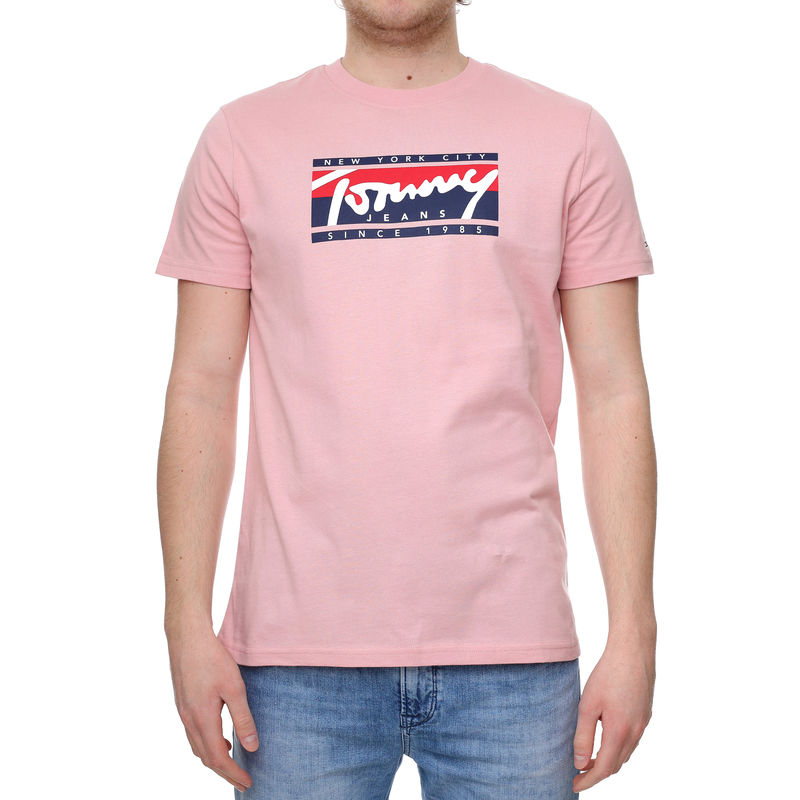 Muška majica TOMMY HILFIGER ESSENTIAL TOMMY SCRIPT TEE 9