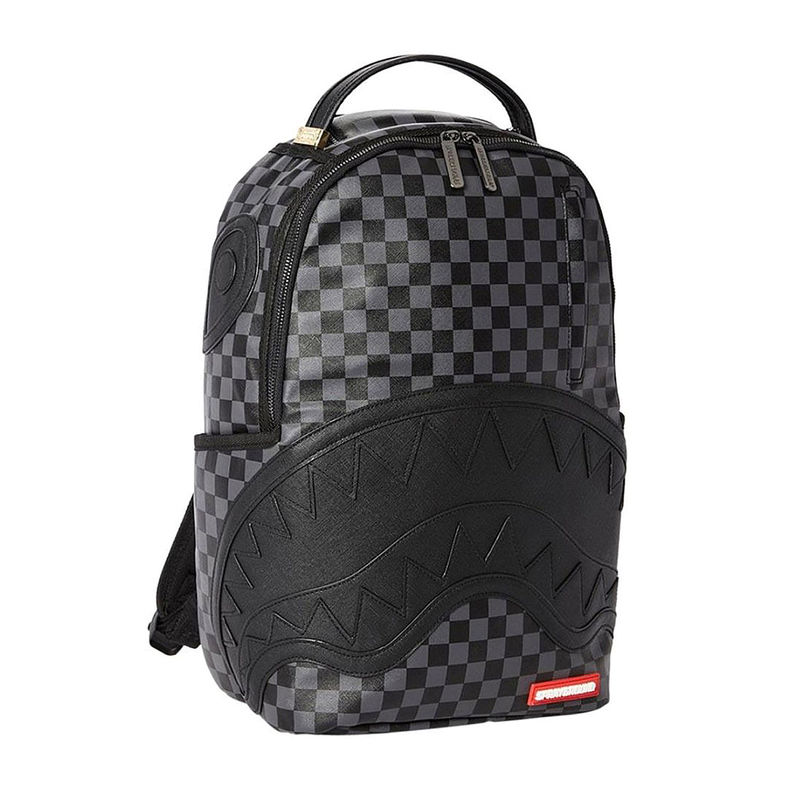 Unisex ranac Sprayground HENNY BLACK CHECKERED SHARKMOUTH
