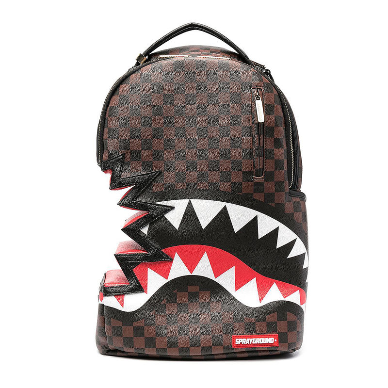 Unisex ranac Sprayground SHARK BITE: SHARKS IN PARIS (BROWN)