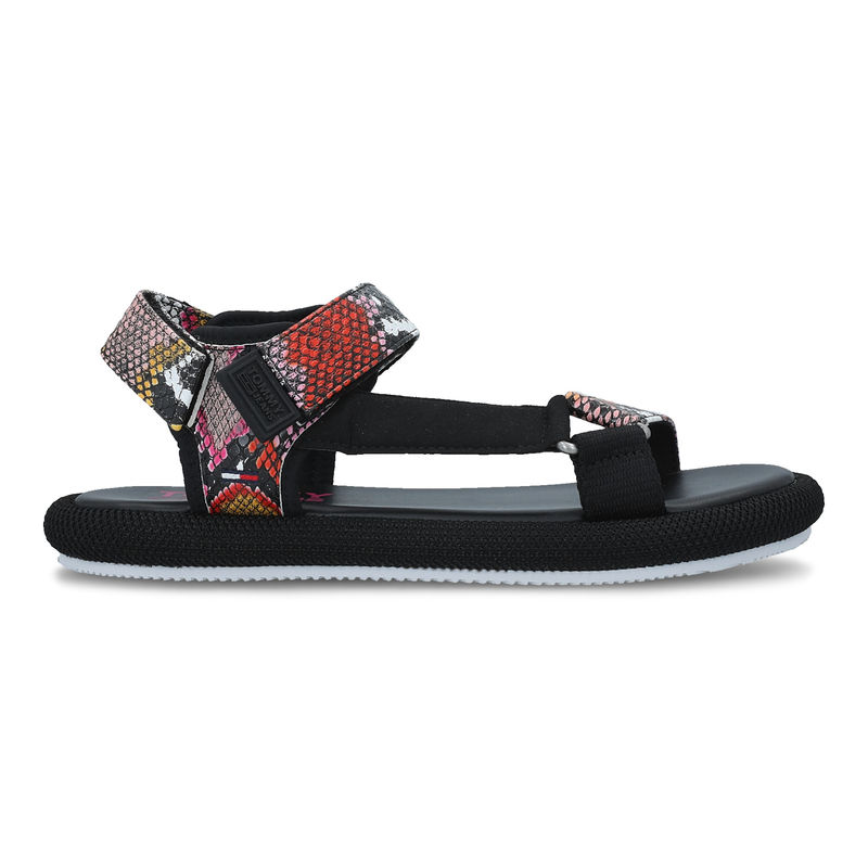 Ženske sandale Tommy Hilfiger SNAKE PRINT SPORTY SANDAL