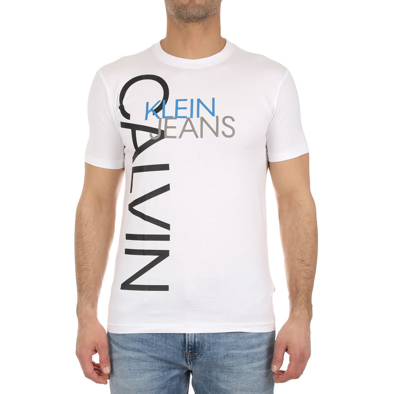 Muška majica Calvin Klein VERTICAL BIG CALVIN SLIM TEE