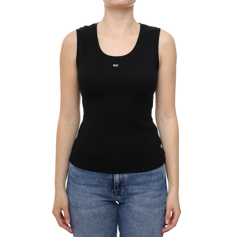 Ženska majica Tommy Hilfiger Essential Rib Tank Ext