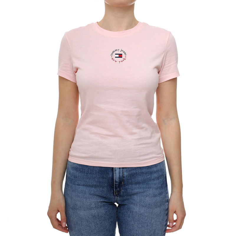 Ženska majica Tommy Hilfiger Slim Essential Logo 2 Tee