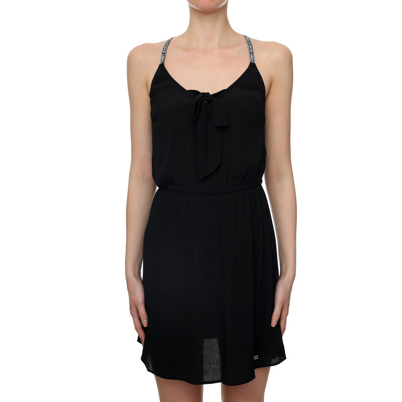 Ženska haljina Tommy Hilfiger ESSENTIAL STRAPPY DRESS BDS
