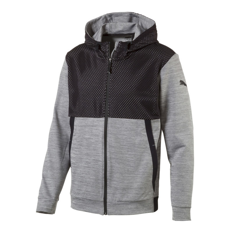 Muški duks Puma TECH FLEECE FZ HOODIE