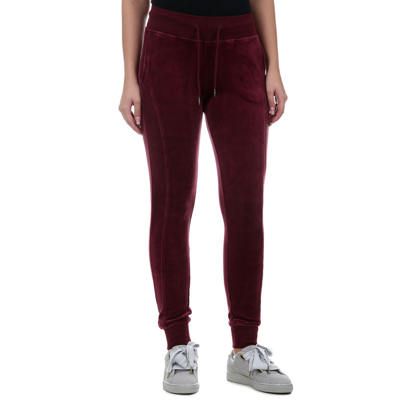 Ženska trenerka Puma VELOUR FITTED TRACK PANT