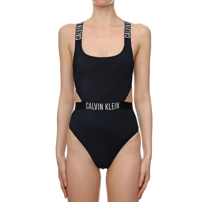 Ženski kupaći Calvin Klein JD CUT OUT ONE PIECE-RP